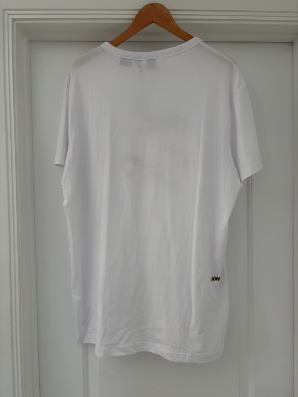 NWT G-Star Raw White Short Sleeve Tee with Olive & Pink Camo  Detail - Picture 2 of 6